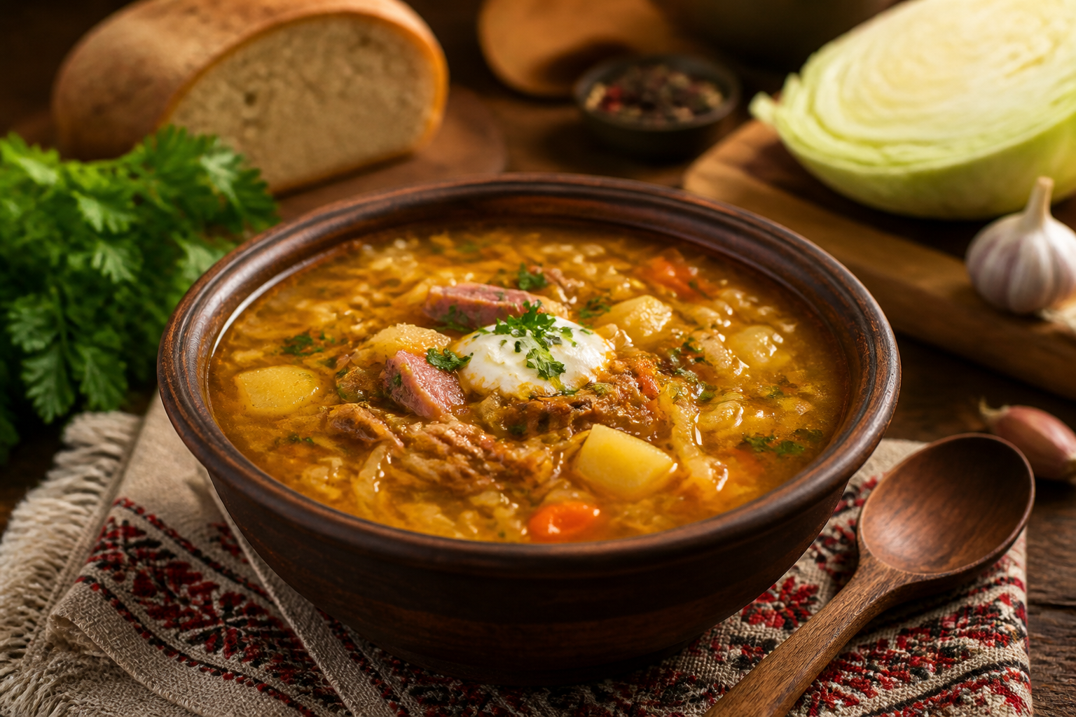 Що робить капусняк справжнім — иллюстрация к статье «рецепт вкуснейшего капусняка»