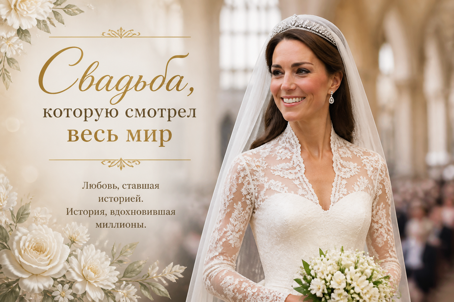 Свадьба, которую смотрел весь мир — иллюстрация к статье «кейт миддлтон супруга наследника престола»