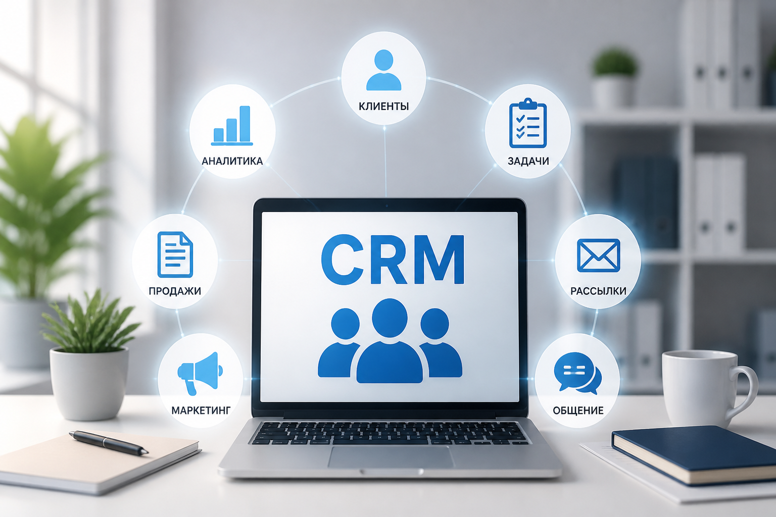 Что такое CRM простыми словами — иллюстрация к статье «crm система»