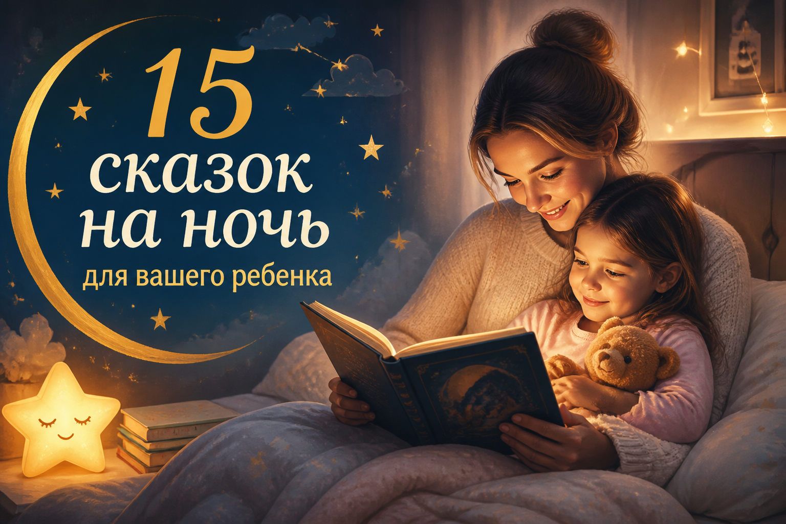 15 сказок на ночь для вашего ребенка — иллюстрация к статье «15 сказок на ночь для вашего ребенка»