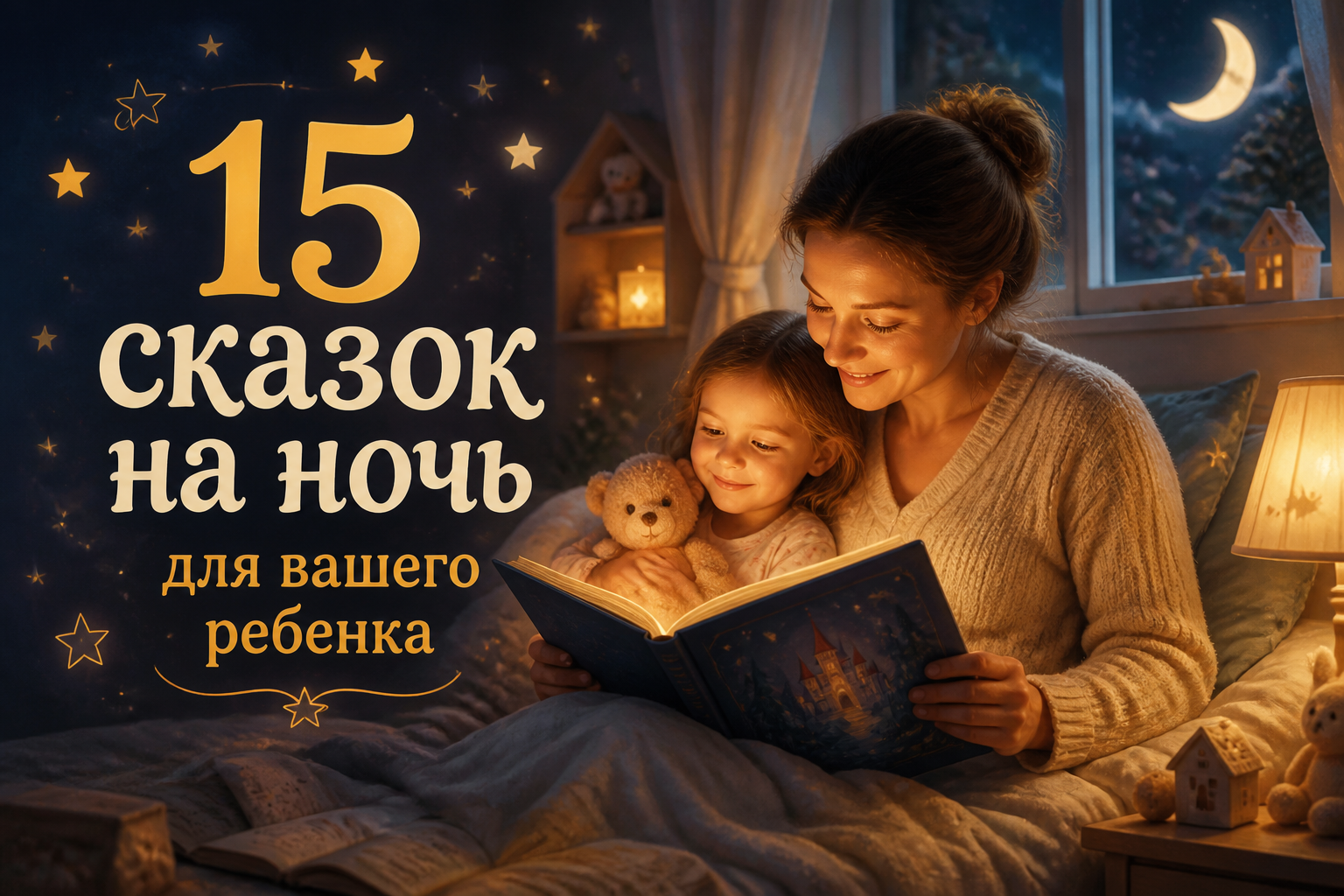 15 сказок на ночь для вашего ребенка — иллюстрация к статье «15 сказок на ночь для вашего ребенка»