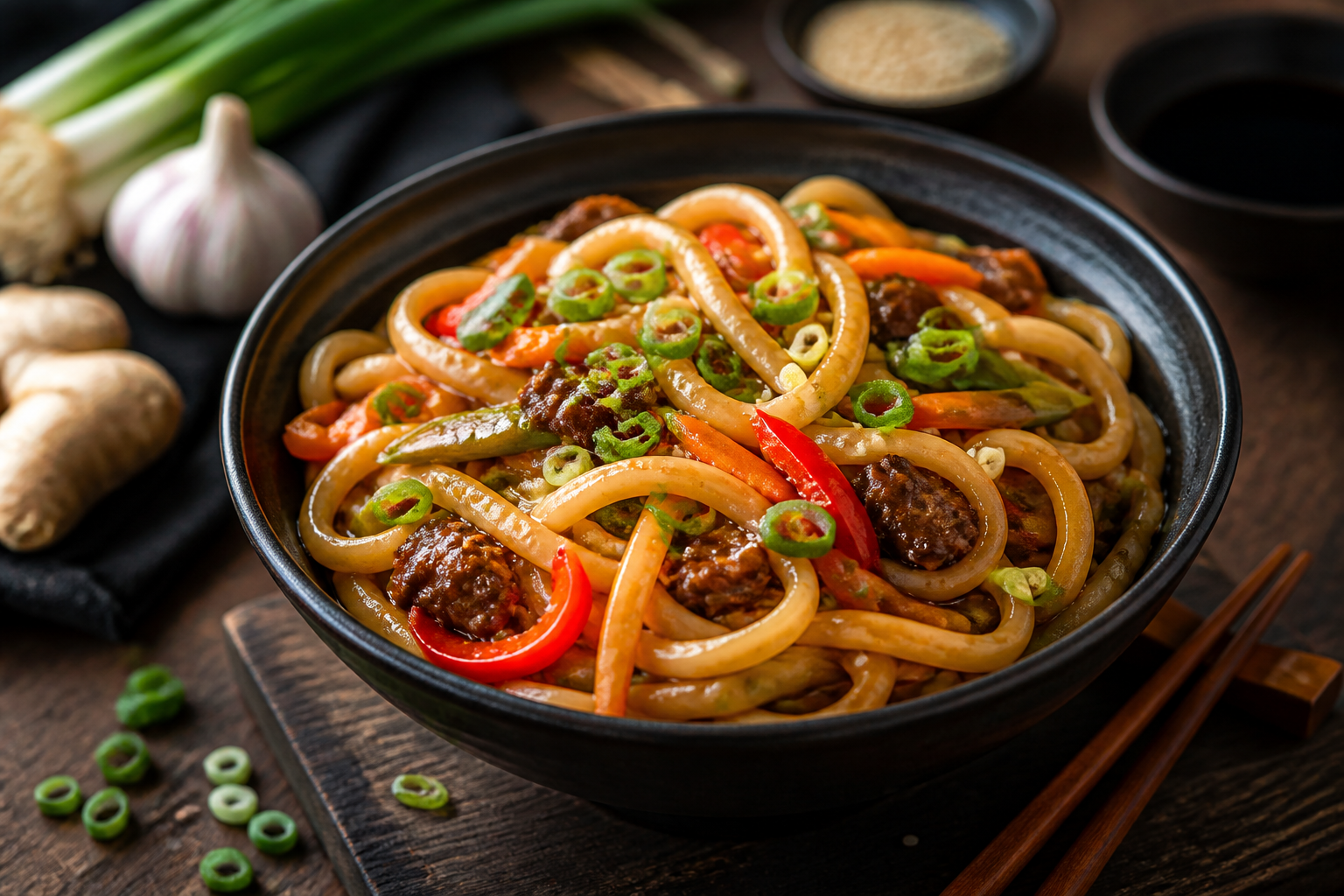 как вкусно приготовить удон — иллюстрация к статье «как вкусно приготовить удон»