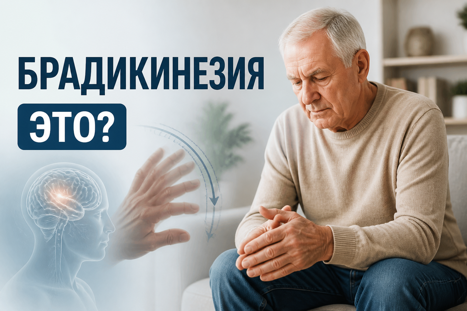 Брадикинезия: что это такое, причины и симптомы