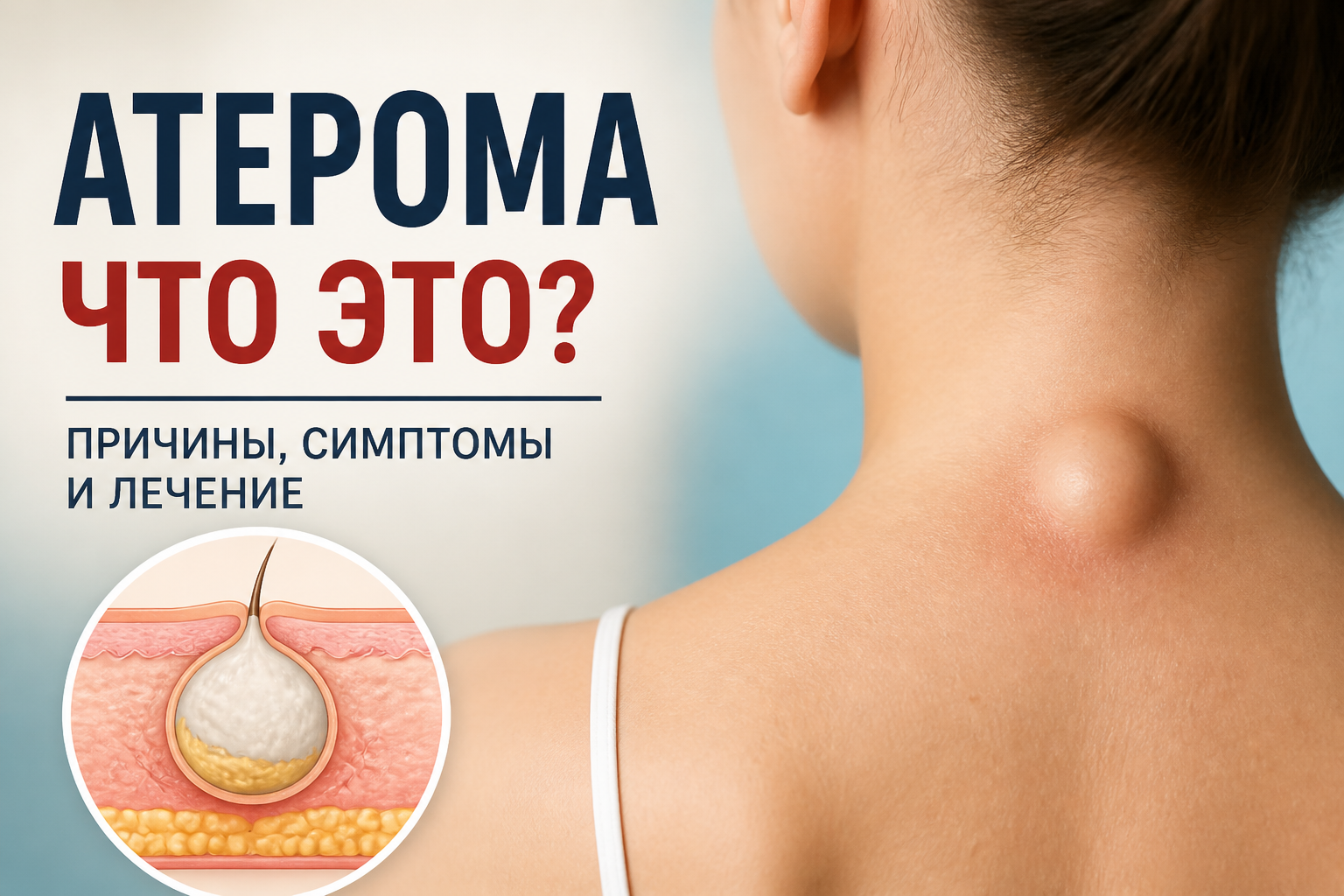 Атерома: что это такое, причины и лечение