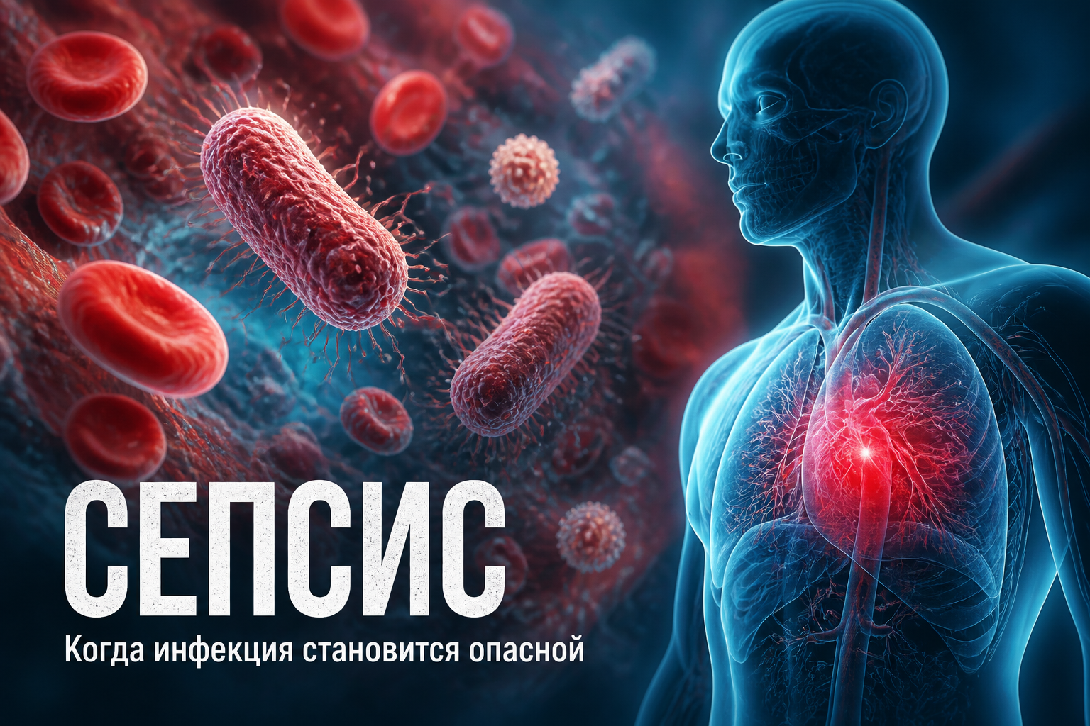 Сепсис: симптомы, причины и лечение