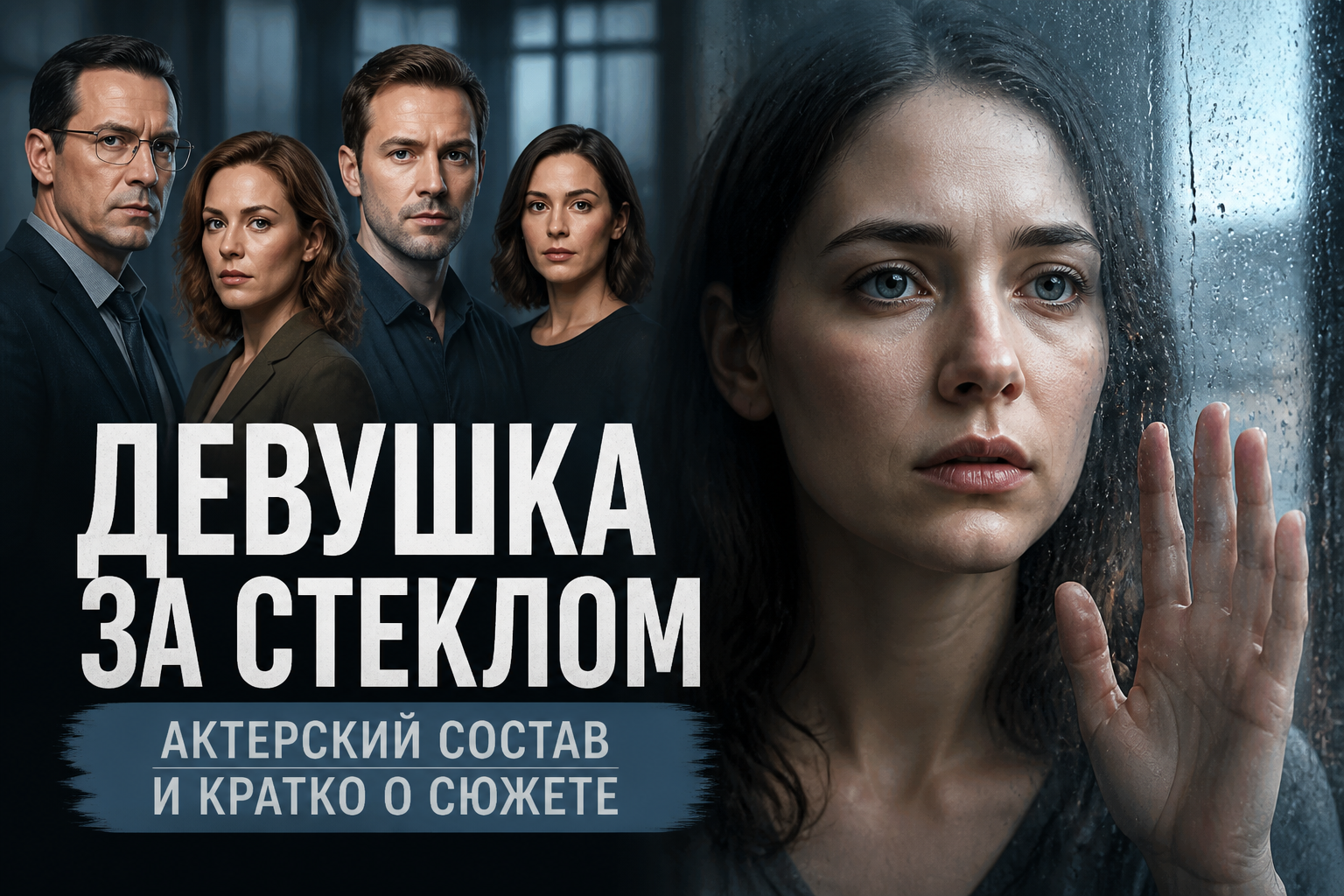 Девушка за стеклом: актёрский состав и сюжет сериала